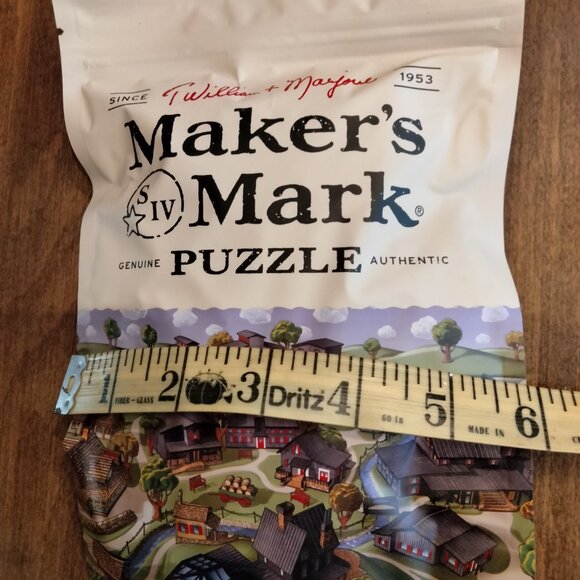 NEW - Maker's Mark Distillery Puzzle - 2021 Limited Edition Christmas Gift - Picture 3 of 4